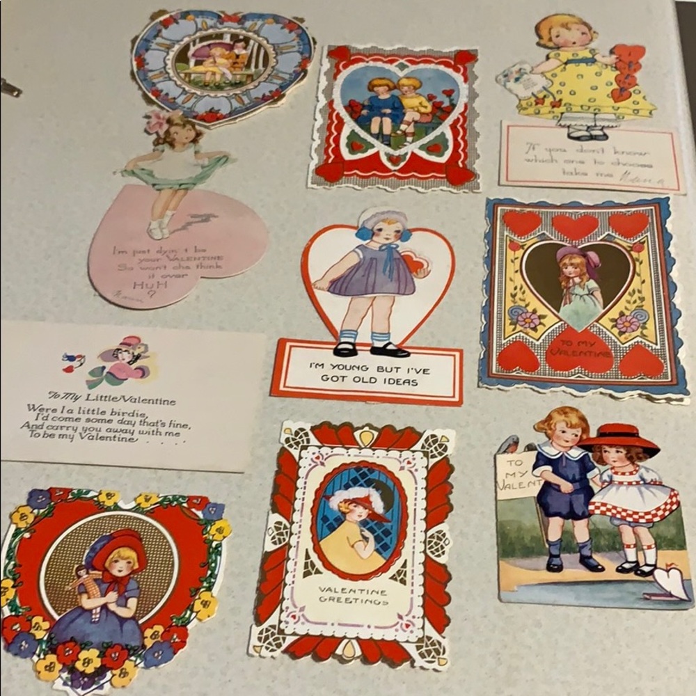 10 vintage valentines